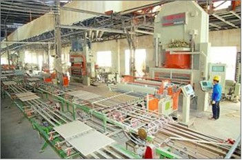 陶瓷薄板生产车间 陶瓷薄板生产车间